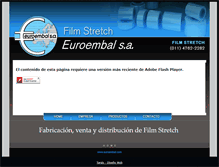 Tablet Screenshot of euroembal.com